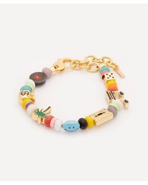 Joolz by Martha Calvo 14Ct-Plated Industry Charm Bracelet - Metallic