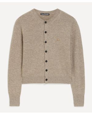 Acne Studios Yak Wool Cardigan - Natural