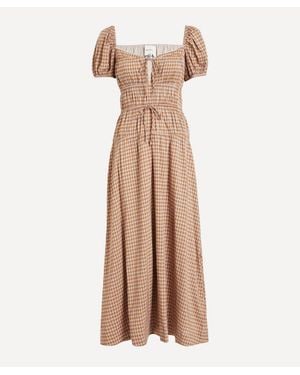 Reformation Rhett Midi Dress - Natural