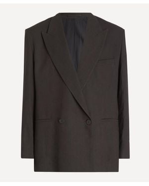 Studio Nicholson Daburu Double-Breasted Jacket - Black