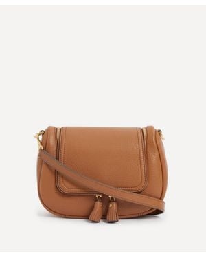 Anya Hindmarch Small Vere Soft Satchel Crossbody Bag - Brown