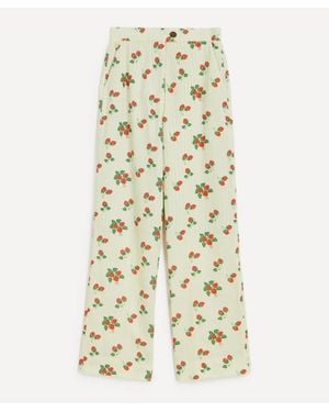 KIPPER Strawberries And Cream Miracle Pants - Natural