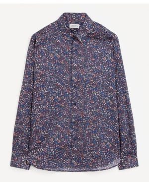 Liberty Classic Fit Tana Lawn Shirt - Purple