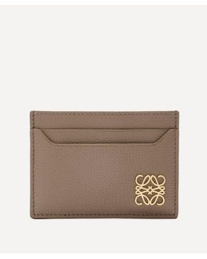 Loewe Anagram Plain Cardholder - Natural