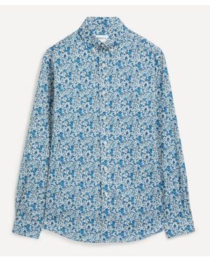 Liberty Button-Down Regular Fit Shirt - Blue