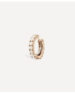 Maria Tash 14Ct 6.5Mm Pearl Eternity Tash Cuff Earring - Multicolor