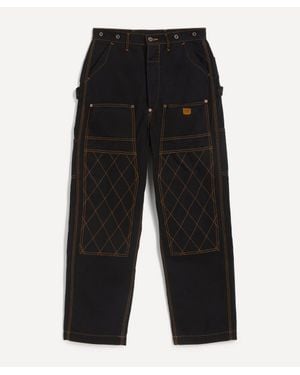 Kapital Light Canvas Lumber Jeans - Black