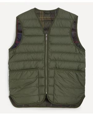Barbour Reversible Down Liner - Green