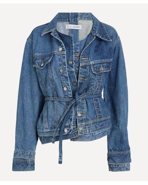 E.L.V. Denim Ridley Denim Jacket - Blue