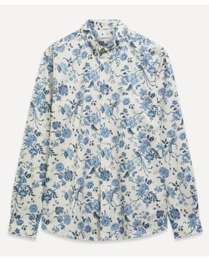 Liberty Button-Down Regular Fit Shirt - Blue