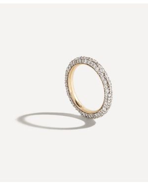Lucy Delius Jewellery 14Ct Signature Eternity Ring - Natural