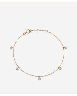Astley Clarke 14Ct Diamond Station Bracelet - Blue
