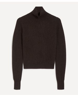 Reformation Jett Cashmere Turtleneck Jumper - Black