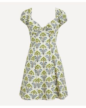 Agua Bendita Mati Mini Dress - Green