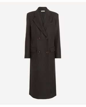 Sessun Nara Wool Coat - Black