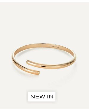 Jenny Bird Plated Gia Arm Cuff Bracelet - Natural