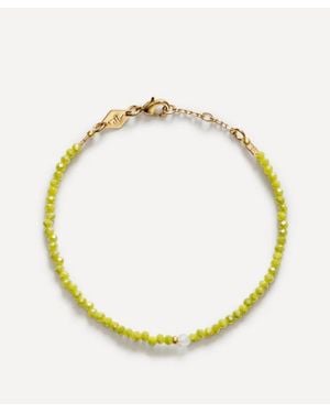 Anni Lu Plated Stellar Pearly Bracelet - White