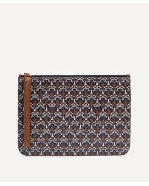 Liberty Iphis Canvas Clutch Bag - Grey