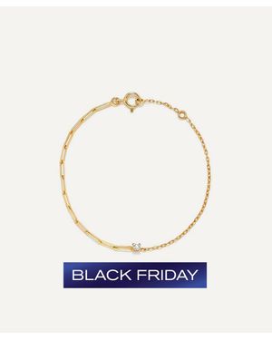 Yvonne Léon 18Ct Solitaire Diamond Bracelet - Blue