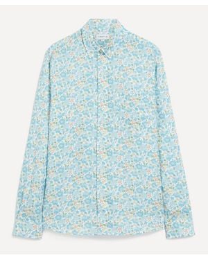 Liberty Classic Fit Hemp Shirt - Blue