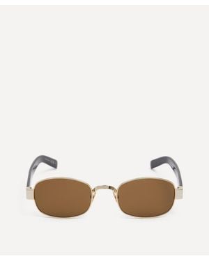 Saint Laurent Rectangular Sunglasses - Natural