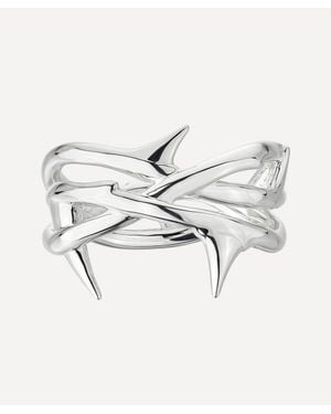 Shaun Leane Rose Thorn Triple Band Ring - Metallic