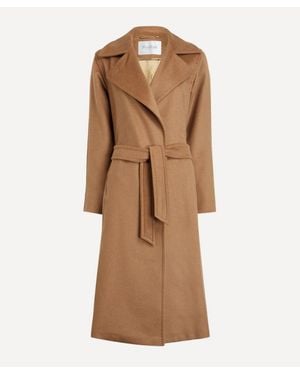 Max Mara Manuela Camelwool Robe Coat - Brown