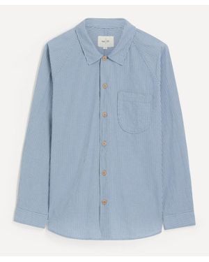 Folk Raglan Shirt - Blue
