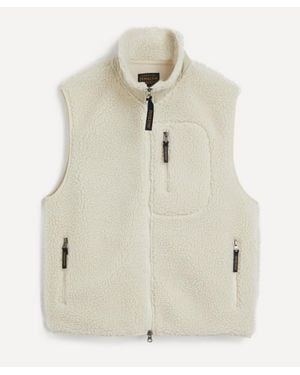 Pendleton Boa Stand Vest - Natural