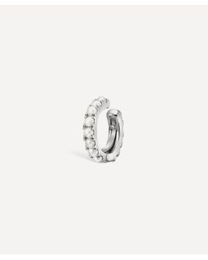 Maria Tash 14Ct 6.5Mm Pearl Eternity Tash Cuff Earring - White