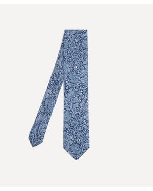 Liberty Arcadia Trail Silk Tie - Blue