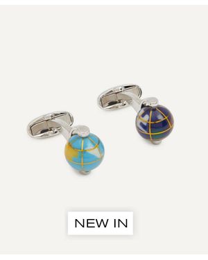 Paul Smith Odd Globes Cufflinks - White
