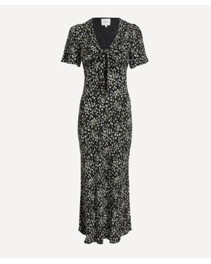 Reformation Tyra Midi Dress - Black