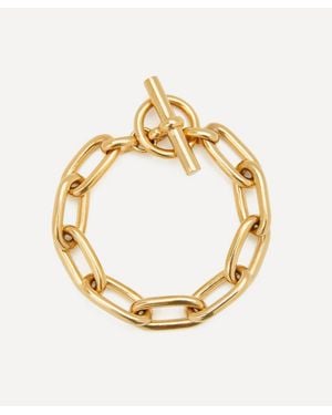 Tilly Sveaas 18Ct-Plated Medium Oval Link Chain Bracelet - Metallic