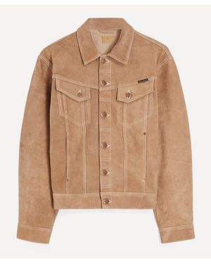 Nudie Jeans Willy Suede Jacket - Brown