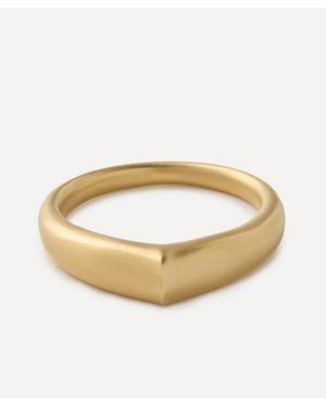Nada Ghazal 18Ct The Arch Pure Ring - Metallic