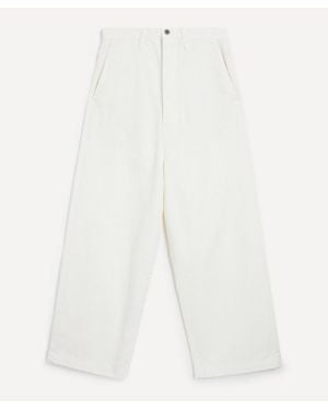Kapital Baggy Chino Pants - White