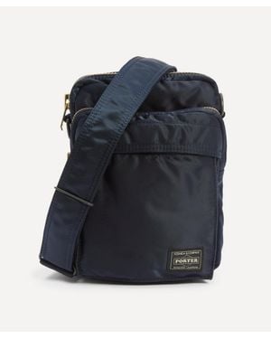 Porter-Yoshida and Co Tanker Vertical Shoulder Bag - Blue