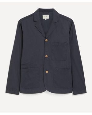 Folk Wide Fit Blazer - Blue