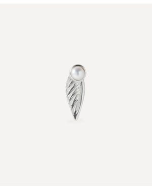 Maria Nilsdotter Sterling Wing Stud Earring - Natural