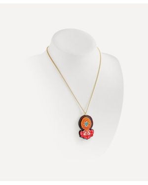 Tatty Devine Ancestor Pendant Necklace - White