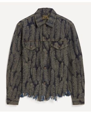 Kapital Magpie Denim 3Rd Jacket - Grey