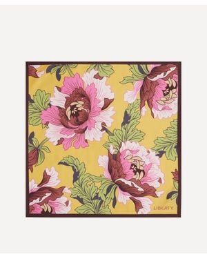Liberty Modern Dandy Silk Scarf 45 - Pink