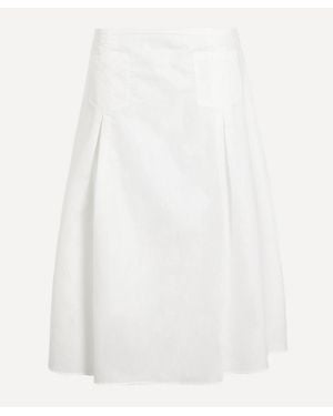 Paloma Wool Dimi Flared Midi Skirt - White