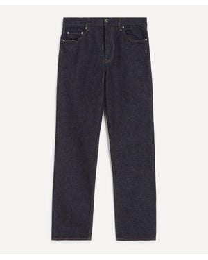 TOTEME Low Straight Denim Jeans - Blue