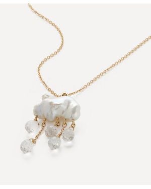 Rachel Quinn 14Ct Monsoon Pendant Necklace - Natural