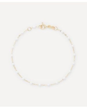Gigi Clozeau 18Ct Classic Gigi Resin Bead Bracelet - White
