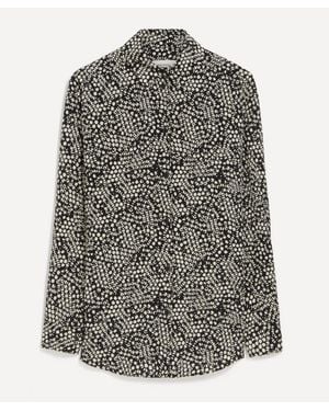 Matteau Long Sleeve Silk Shirt - Grey
