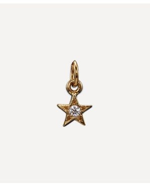 Maria Nilsdotter 18Ct Star Diamond Pendant - White