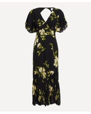 Reformation Salvia Midi Dress - Black